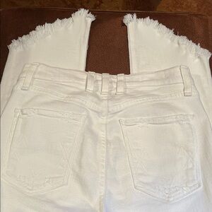 McGuire Valletta Straight Asymmetrical Hem Jeans